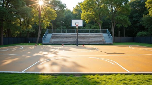 Aménager un terrain de basket : conseils et astuces pratiques