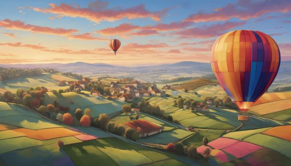 Vivez des sensations fortes avec un vol en ballon en Haute-Loire