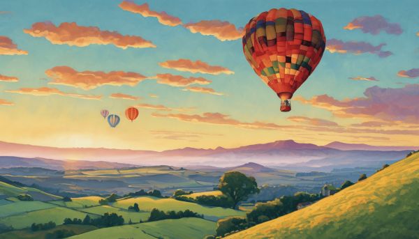 Vivez une aventure inattendue en montgolfière en Auvergne